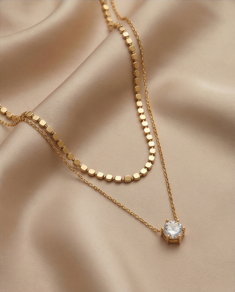 Layered Like That Necklace - 18K Gold Plated Layered Necklace for Women | ENNVY
