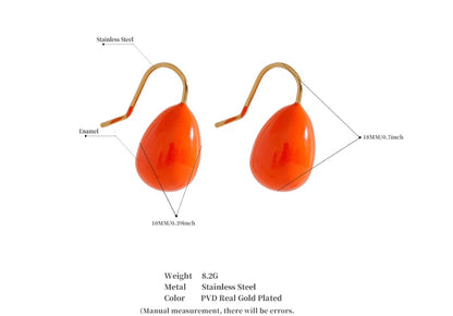 Jellybean Drop Earrings