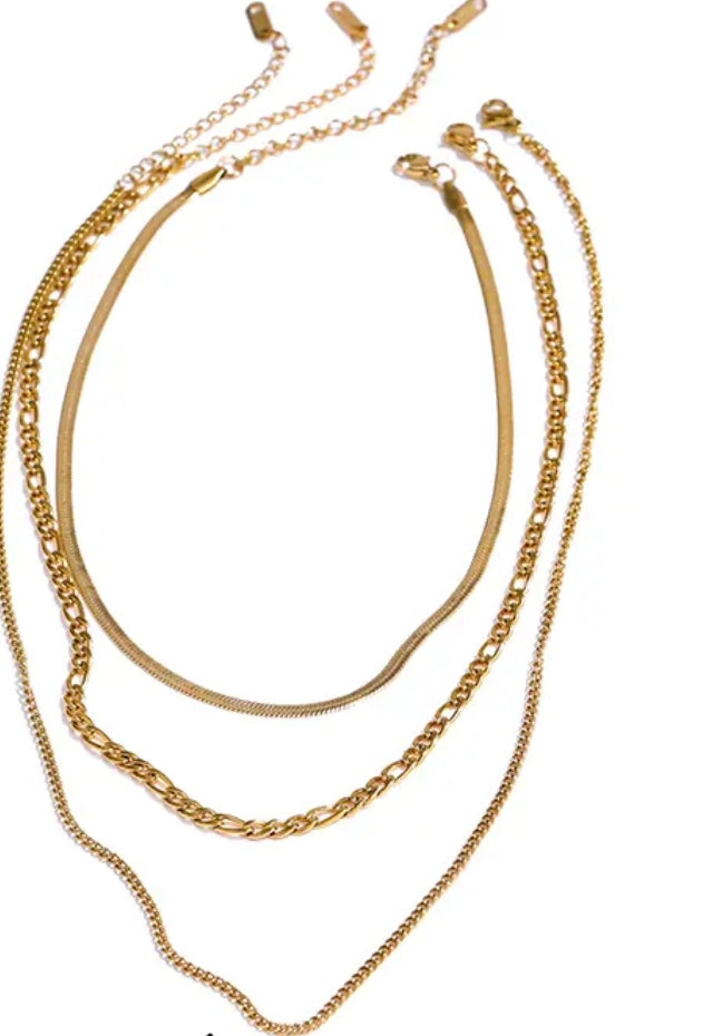 The Trinity Necklace - 18K Gold Plated Necklace for Women | ENNVY