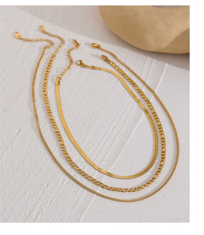 The Trinity Necklace - 18K Gold Plated Necklace for Women | ENNVY