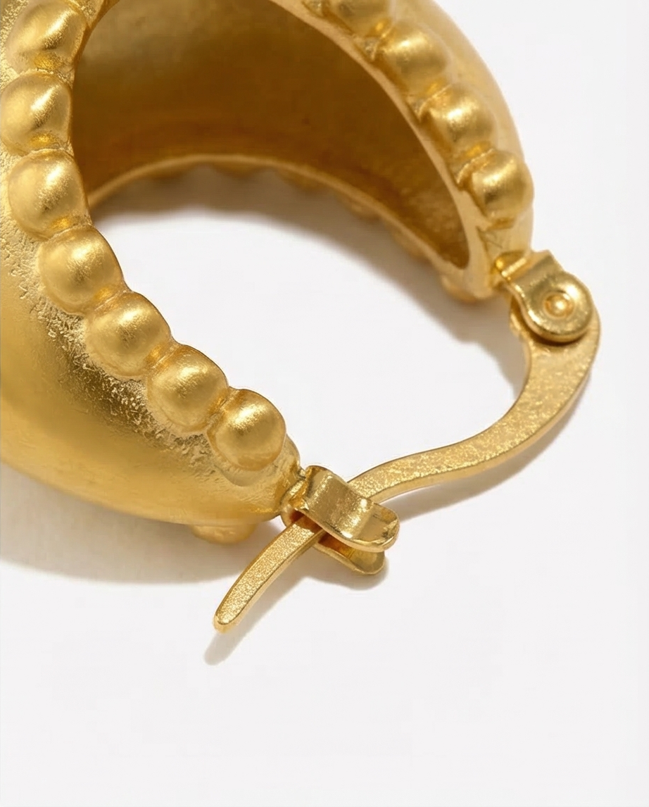 Just Because Hoops - 18K Gold Plated Jewelry for Women | ENNVY
