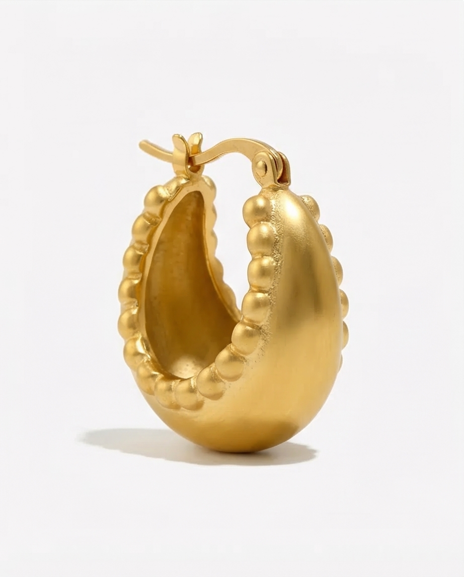 Just Because Hoops - 18K Gold Plated Jewelry for Women | ENNVY