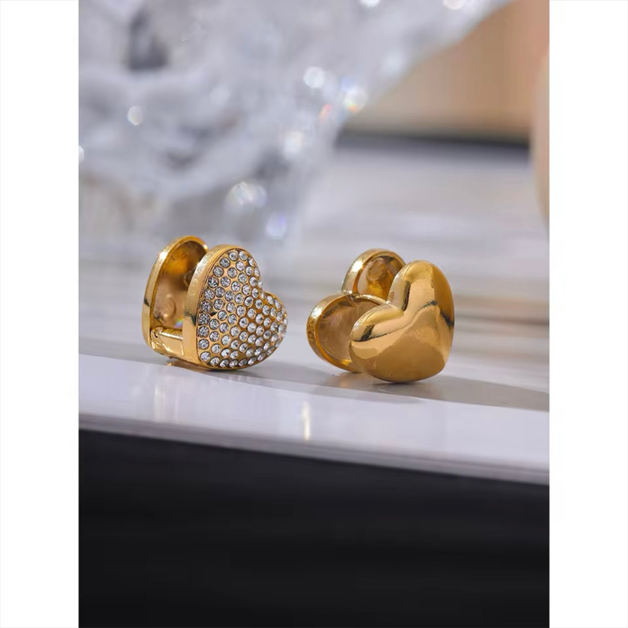 Love, Loudly Studs - 18K Gold Plated Stud Earrings for Women | ENNVY