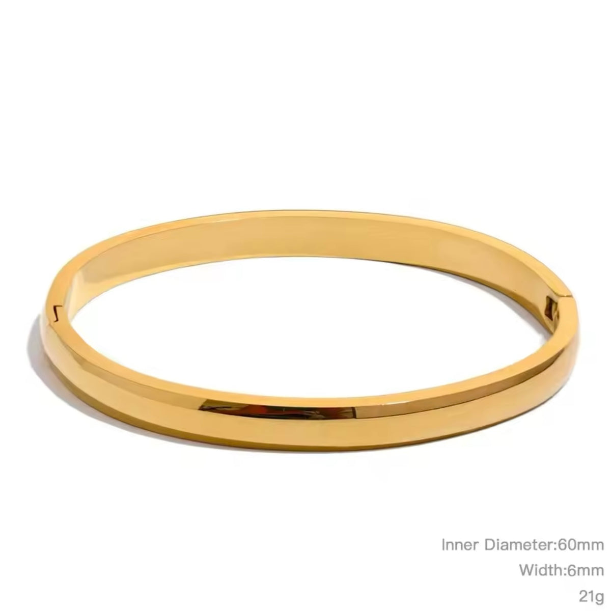 Destiny Bangles - 18K Gold Plated Bangle Bracelet for Women | ENNVY
