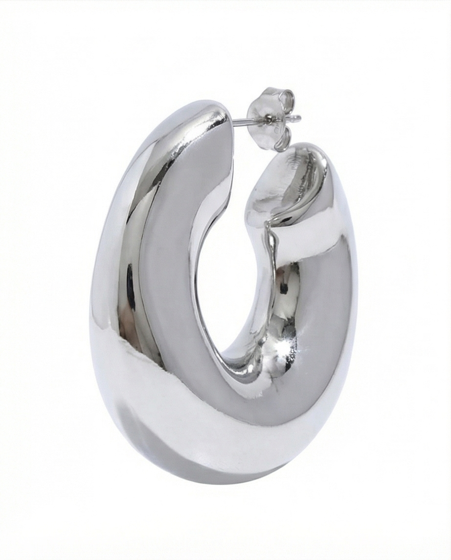 The Iconic Hoops - 18K Gold Plated Hoop Earrings for Women | ENNVY