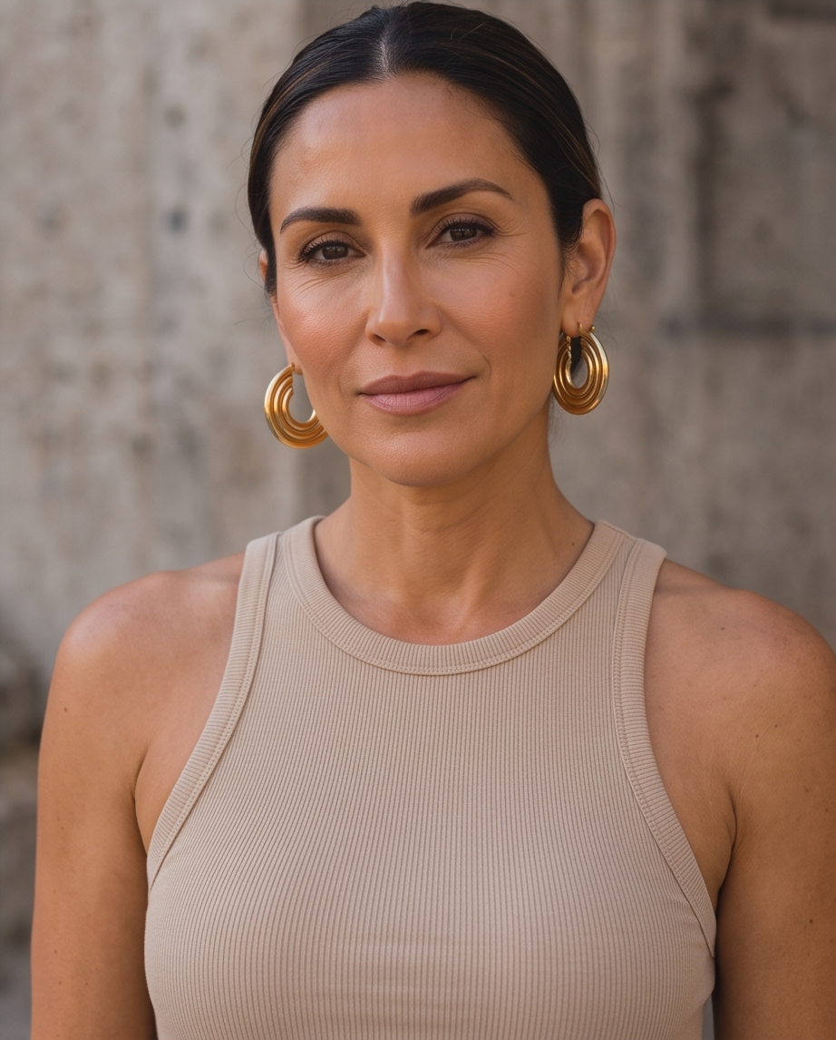 Undeniably Chic Hoops