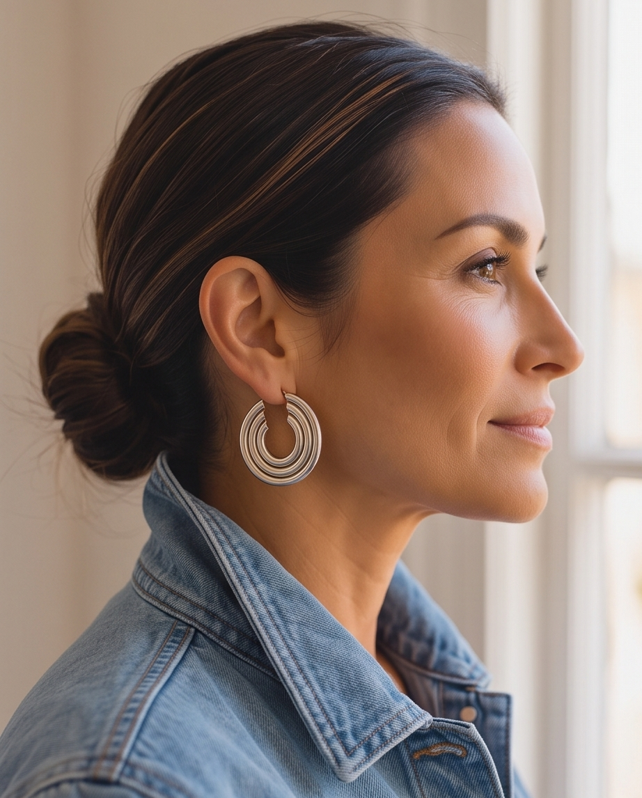 Undeniably Chic Hoops