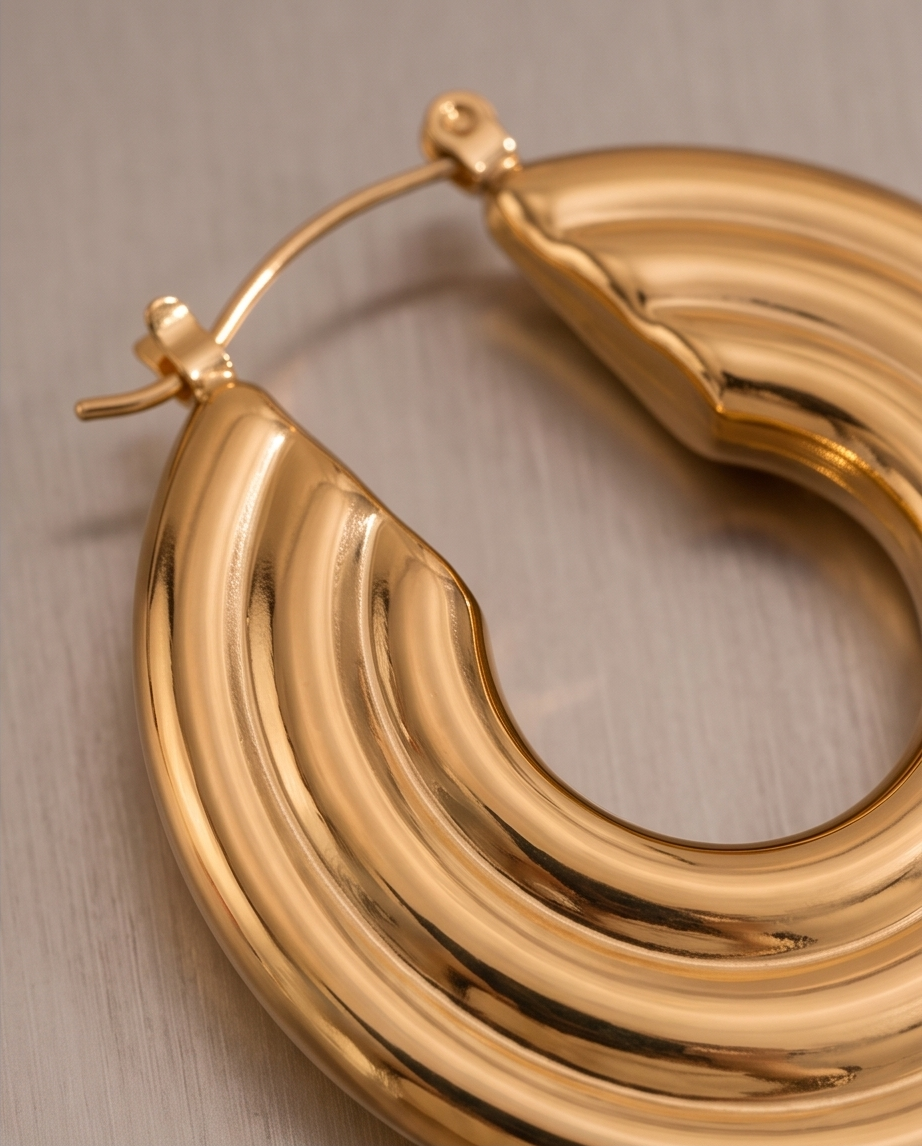 Undeniably Chic Hoops