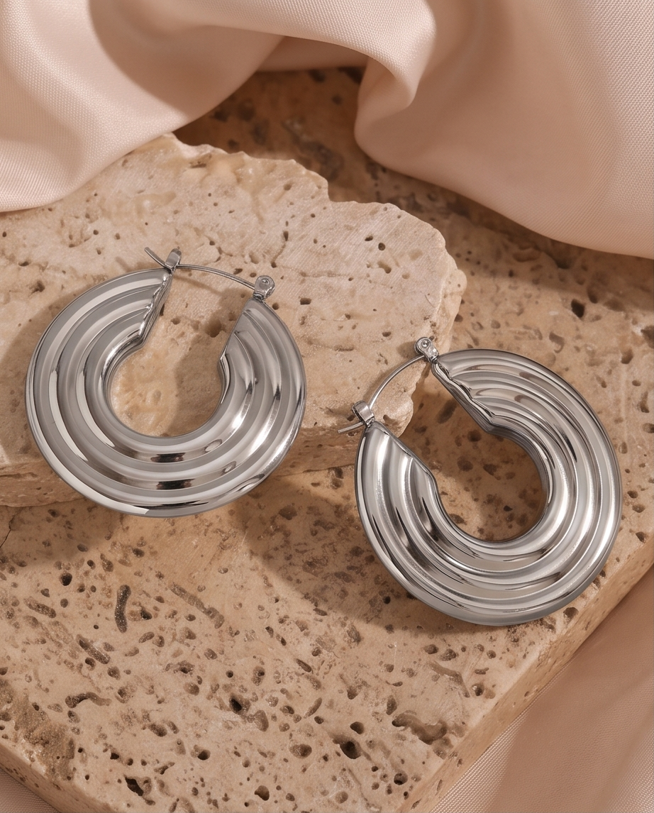 Undeniably Chic Hoops