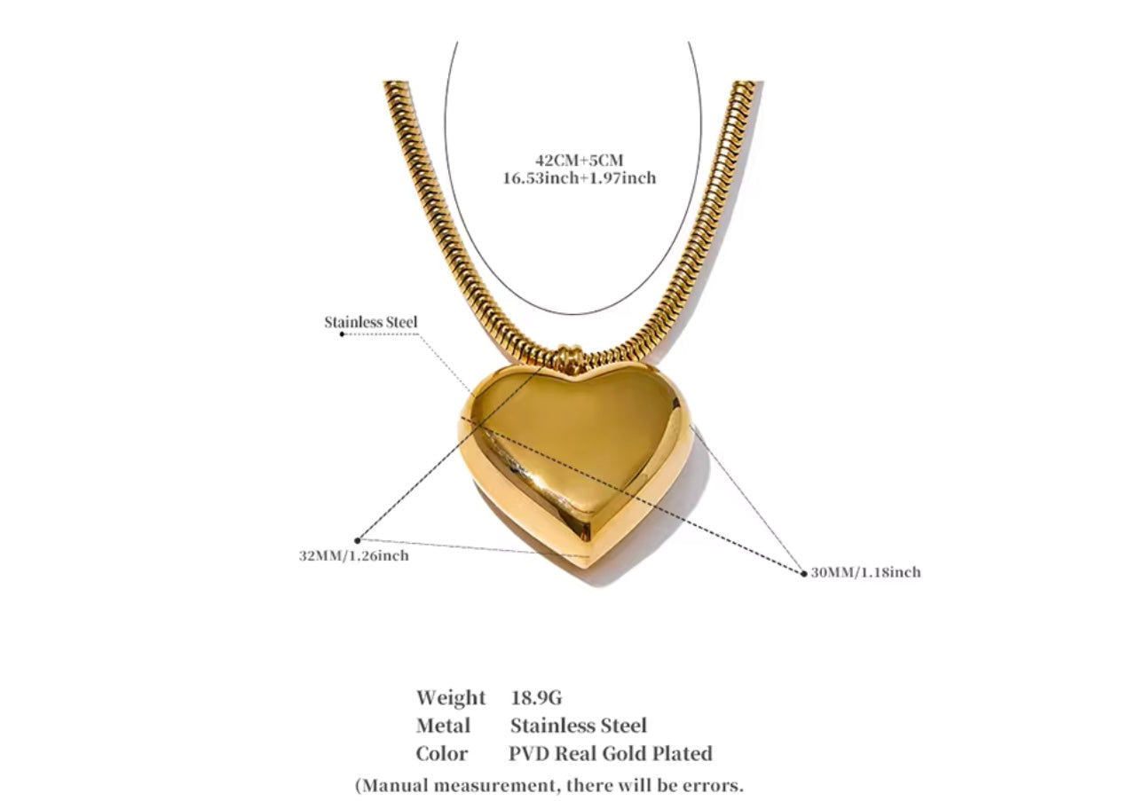 Love Me Necklace - 18K Gold Plated Necklace for Women | ENNVY