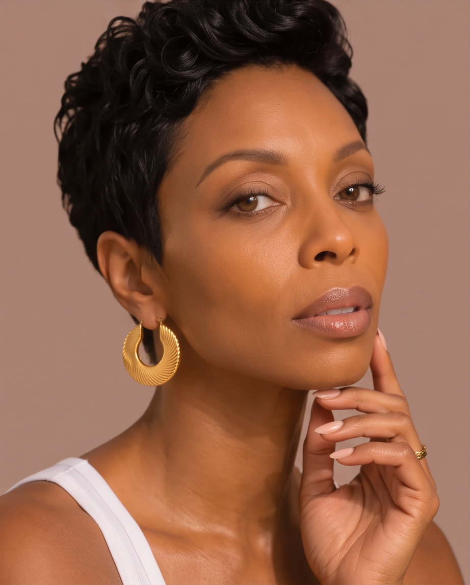 Unmistakably Chic Hoops