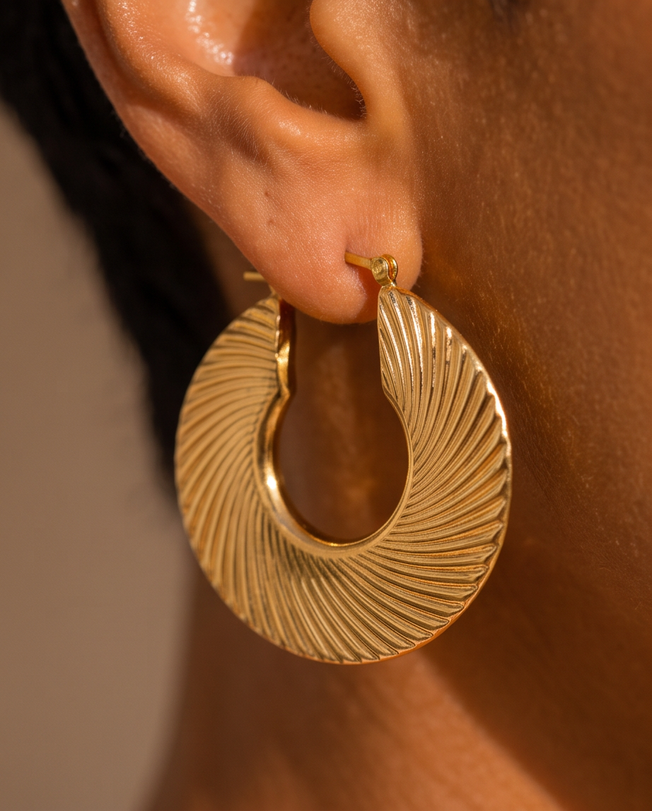 Unmistakably Chic Hoops