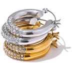 Basic, Actually Hoops - 18K Gold Plated Hoop Earrings for Women | ENNVY