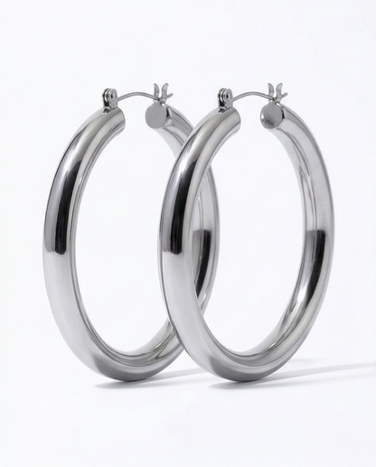 Better Than Basic Hoops - 18K Gold Plated Hoop Earrings for Women | ENNVY