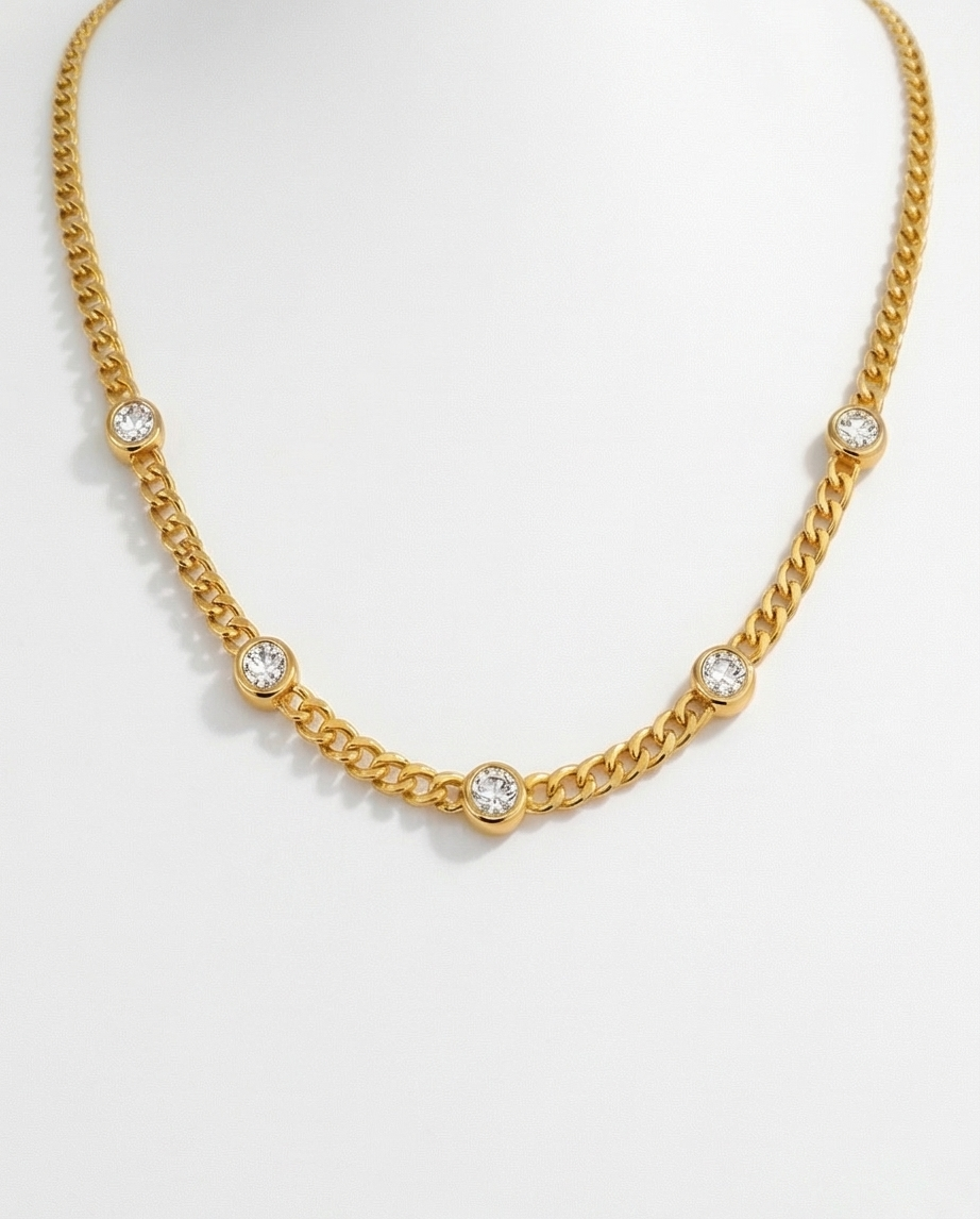 Simply Undeniable Necklace - 18K Gold Plated Necklace for Women | ENNVY