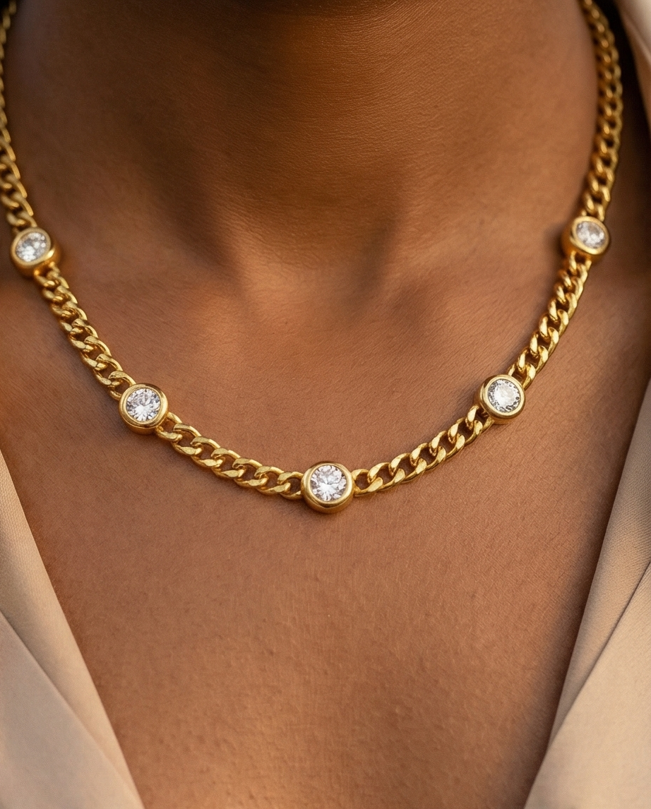 Simply Undeniable Necklace - 18K Gold Plated Necklace for Women | ENNVY
