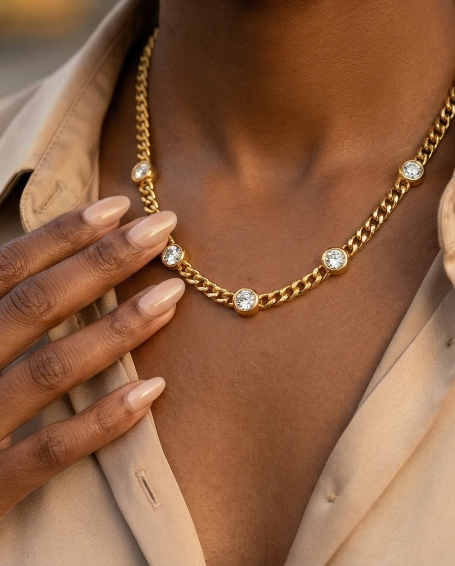 Simply Undeniable Necklace - 18K Gold Plated Necklace for Women | ENNVY
