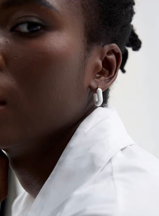 Color Me Her Hoops - 18K Gold Plated Hoop Earrings for Women | ENNVY