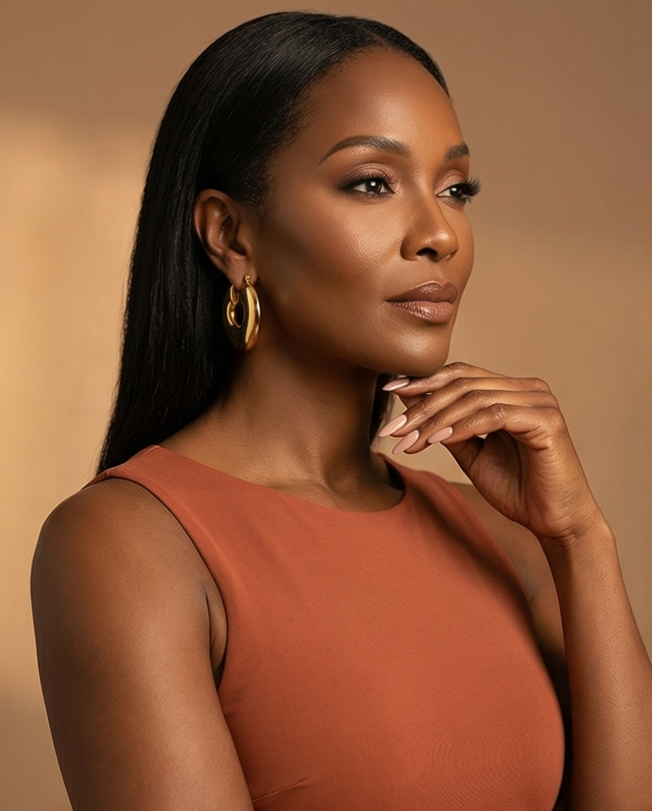 On Her Terms Hoops - 18K Gold Plated Hoop Earrings for Women | ENNVY