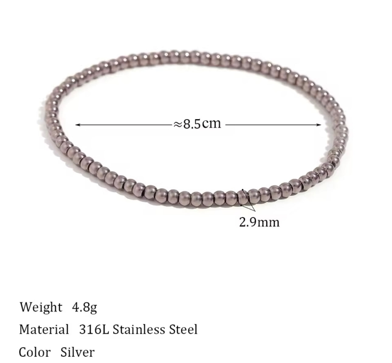 Stacked Intentions - 18K Gold Plated Beaded Bracelet for Women | ENNVY