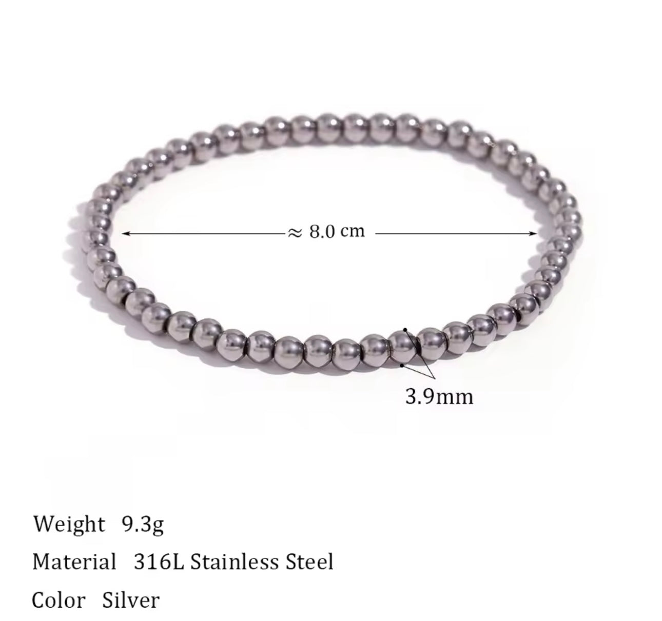 Stacked Intentions - 18K Gold Plated Beaded Bracelet for Women | ENNVY