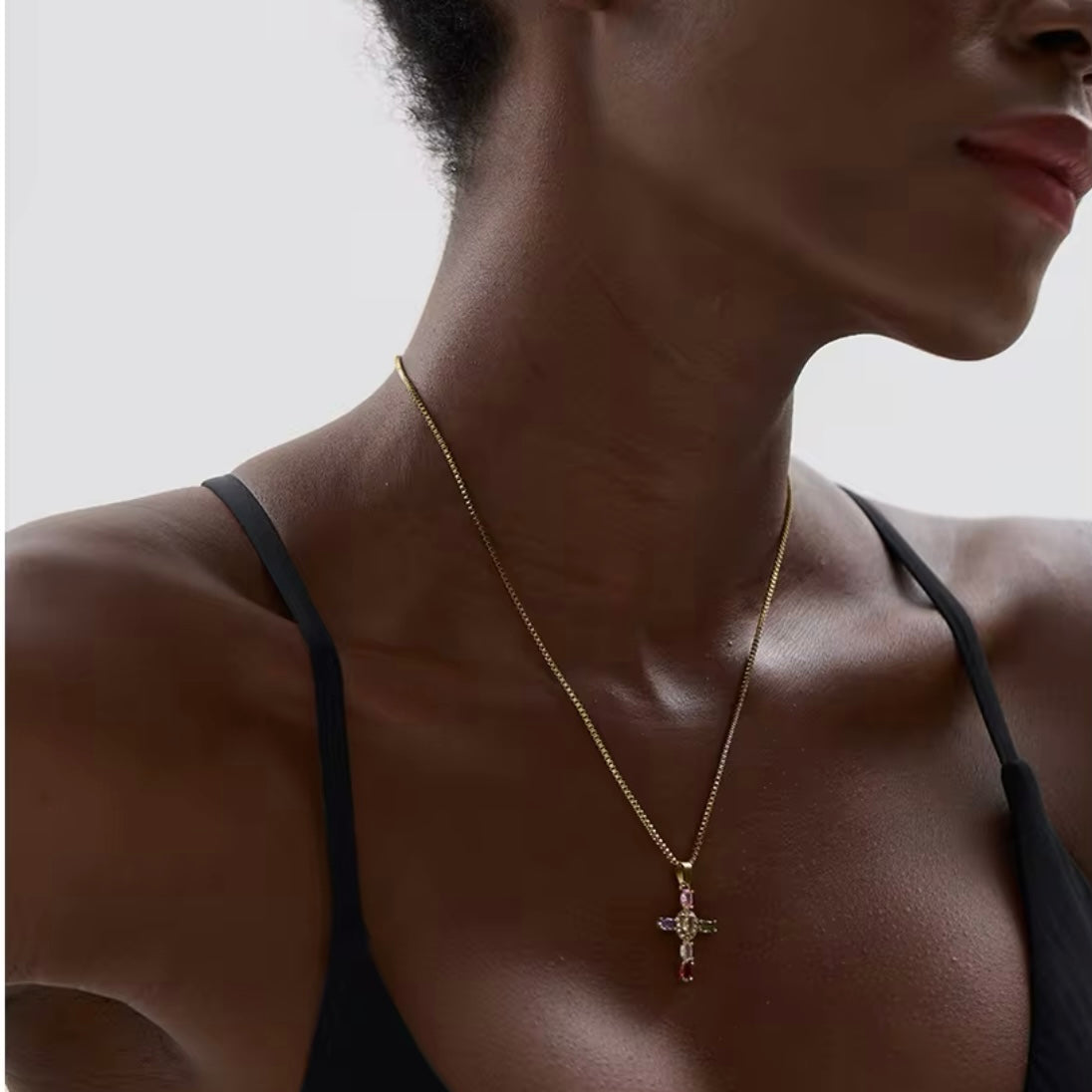Dripped in Self-Grace Necklace - 18K Gold Plated Necklace for Women | ENNVY