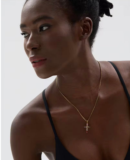 Dripped in Self-Grace Necklace - 18K Gold Plated Necklace for Women | ENNVY