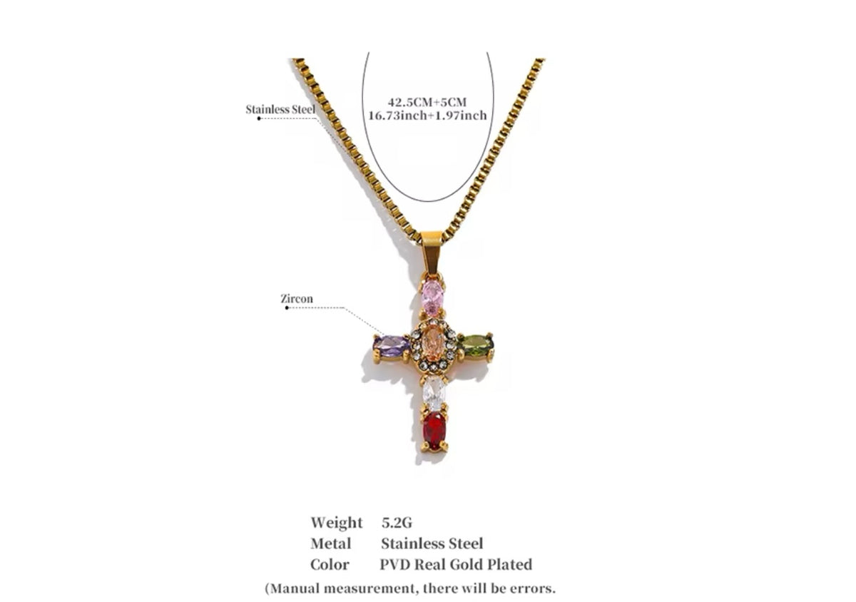 Dripped in Self-Grace Necklace - 18K Gold Plated Necklace for Women | ENNVY