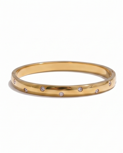 Always Chic Bracelet - 18K Gold Plated Bangle Bracelet for Women | ENNVY