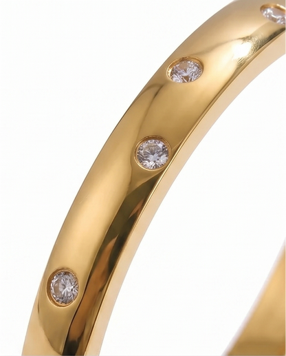 Always Chic Bracelet - 18K Gold Plated Bangle Bracelet for Women | ENNVY