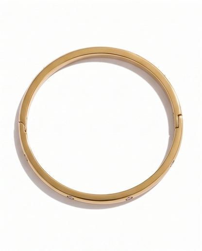 Always Chic Bracelet - 18K Gold Plated Bangle Bracelet for Women | ENNVY
