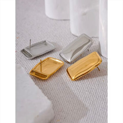 Iconic Studs - 18K Gold Plated Stud Earrings for Women | ENNVY