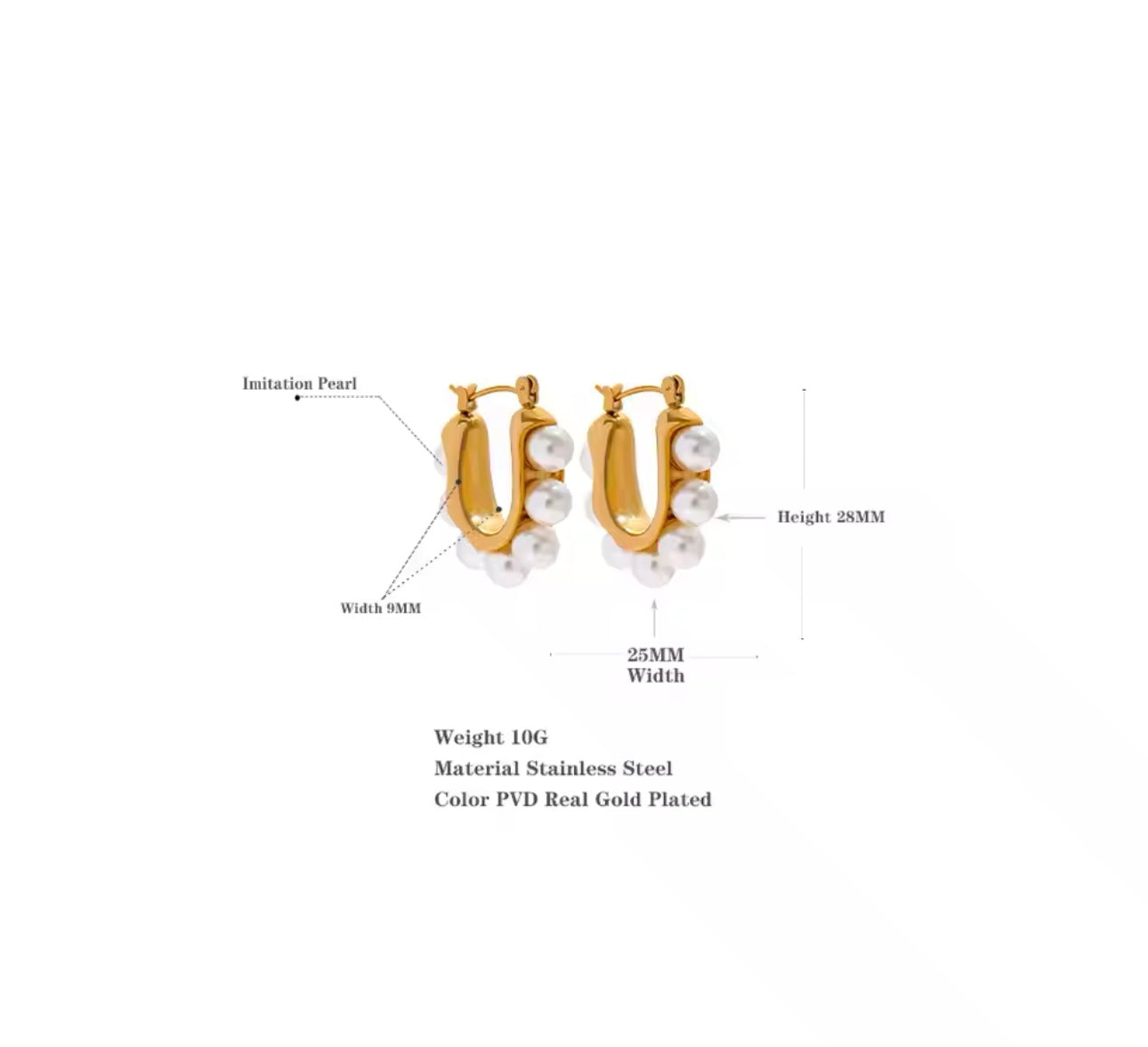 Pearl Behavior Hoops