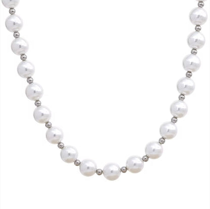 Pearled Up Necklace - 18K Gold Plated Pearl Necklace for Women | ENNVY