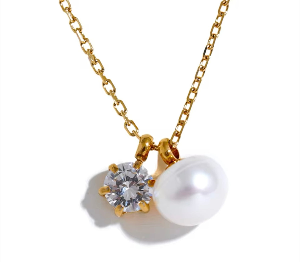 Pearls of Intention Necklace - 18K Gold Plated Pearl Necklace for Women | ENNVY