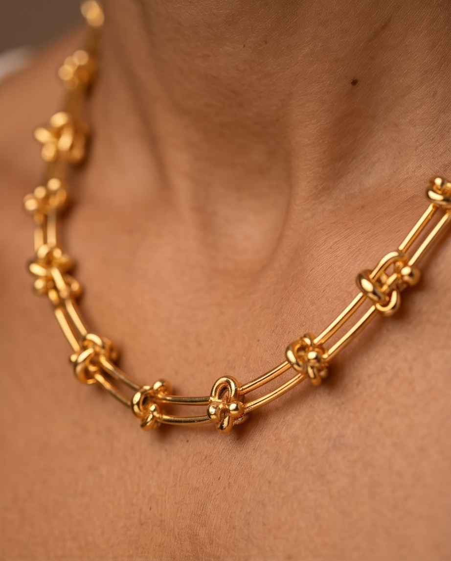 Poised Necklace - 18K Gold Plated Necklace for Women | ENNVY
