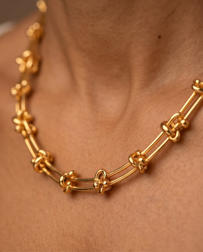 Poised Necklace - 18K Gold Plated Necklace for Women | ENNVY