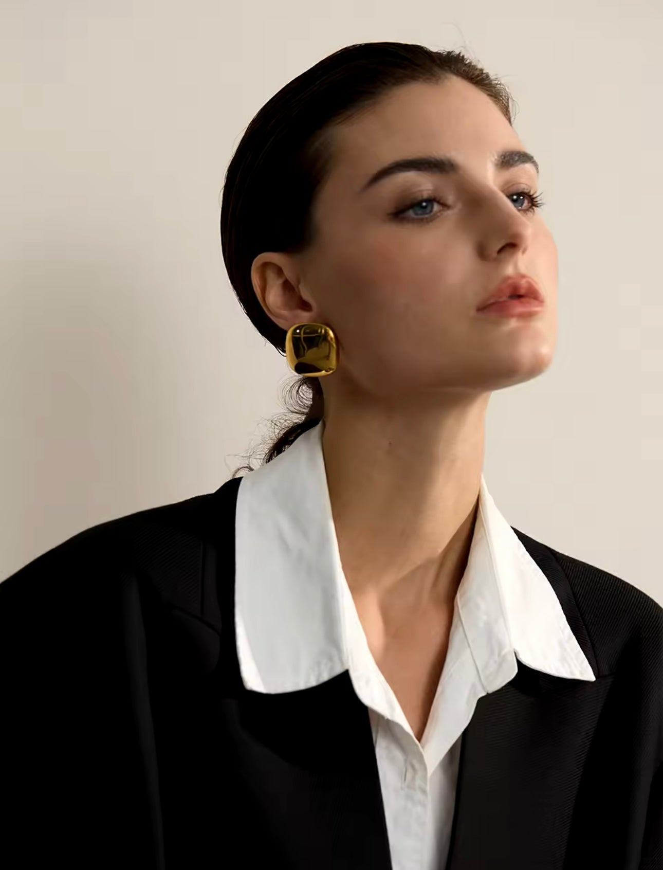 Demi Noir Studs