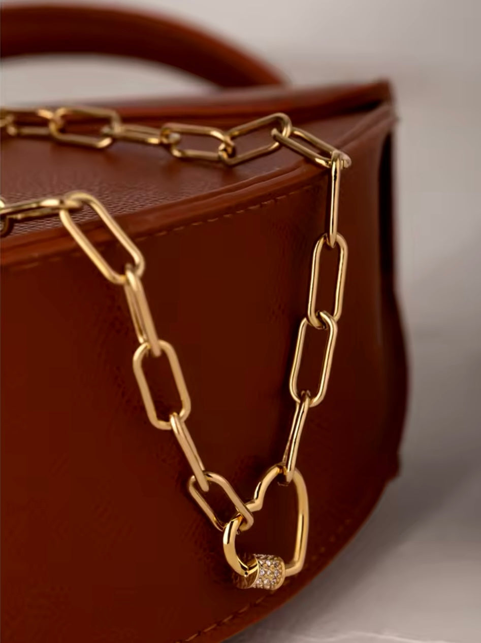 Linked in Love Necklace