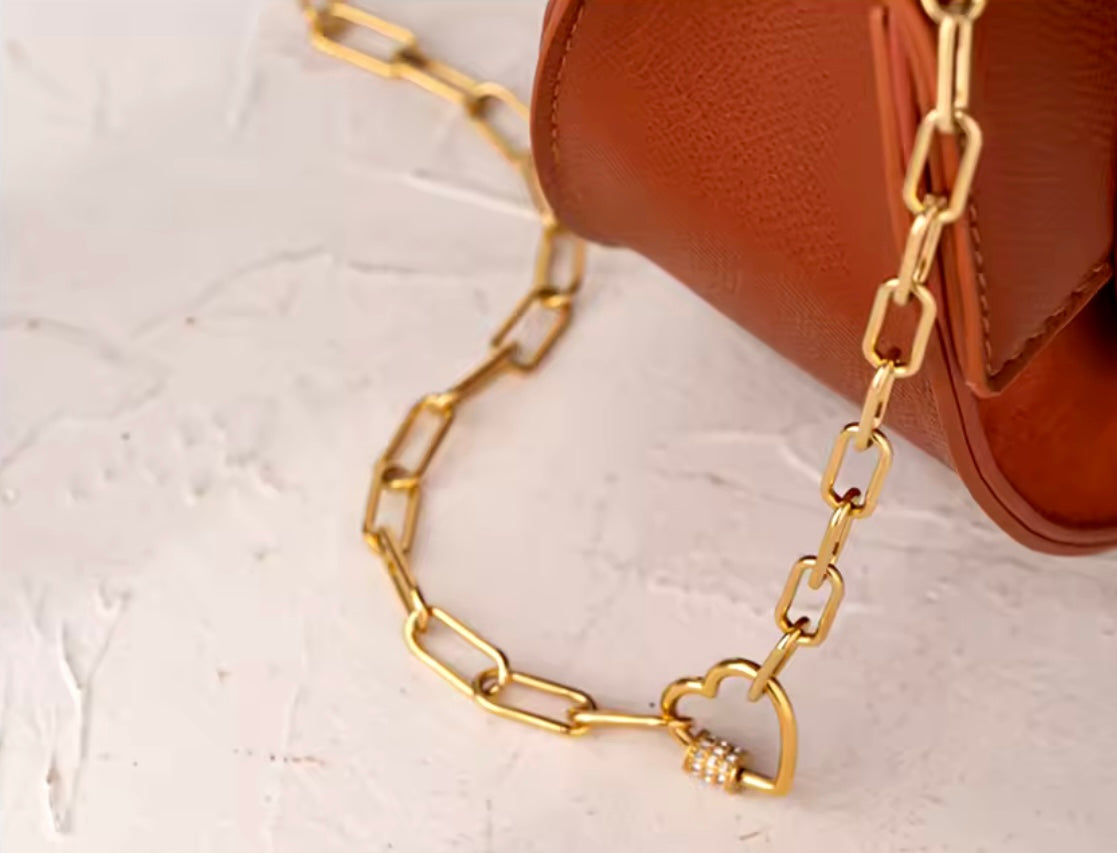 Linked in Love Necklace
