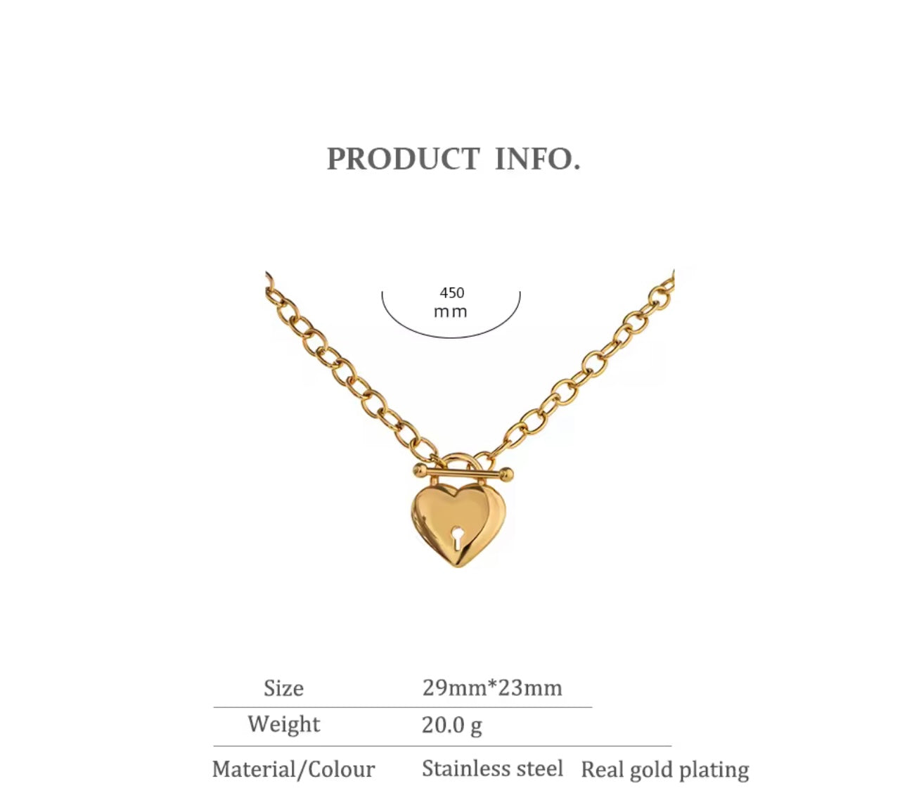 My Heart Said So Necklace