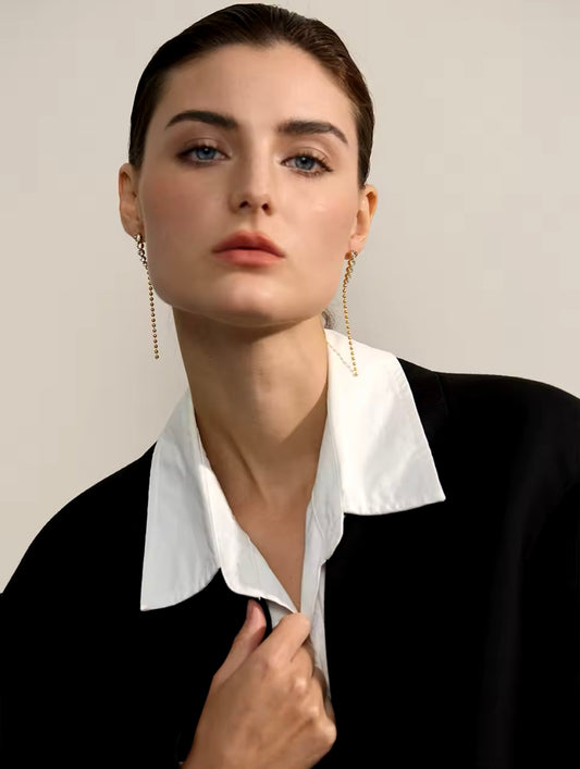 Remi Dangle Earrings - 18K Gold Plated Drop Earrings for Women | ENNVY