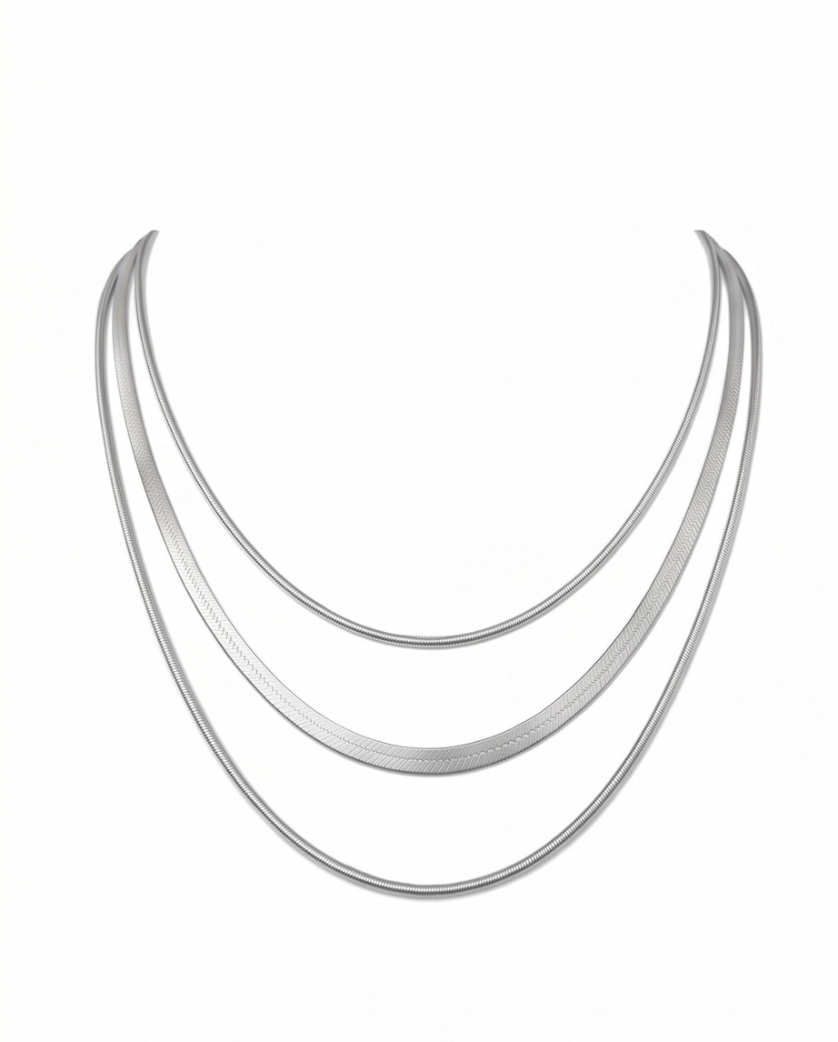 Chain Reaction Necklace - 18K Gold Plated Necklace for Women | ENNVY