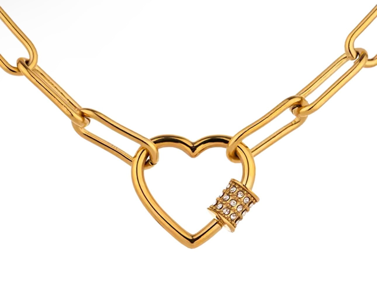 Linked in Love Necklace