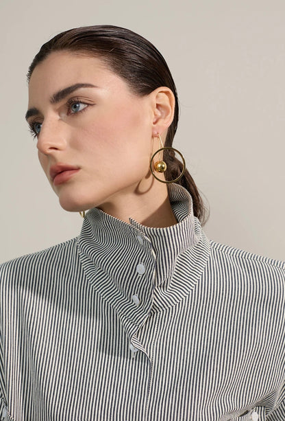 Silent Symphony Drop Earrings