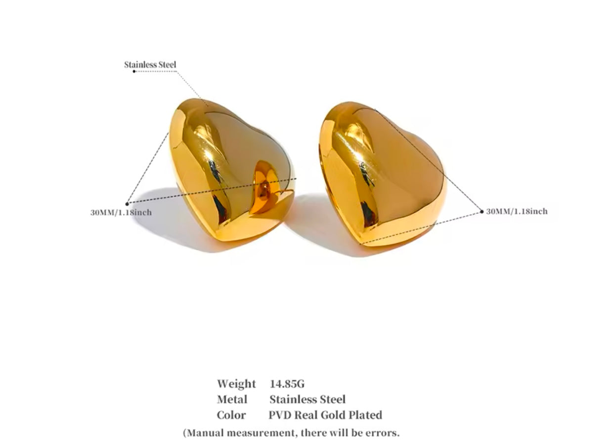 Locked in Love Studs