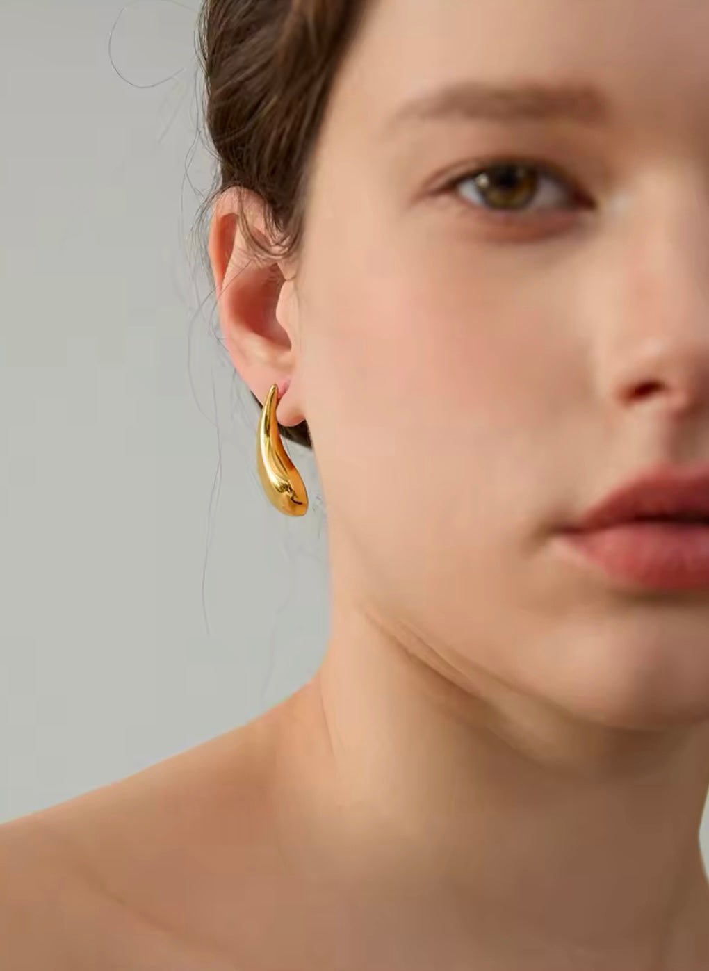 Zahra Studs - 18K Gold Plated Stud Earrings for Women | ENNVY
