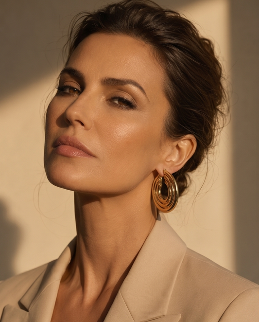 Undeniably Chic Hoops