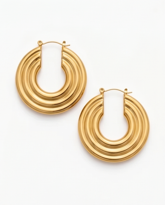 Undeniably Chic Hoops