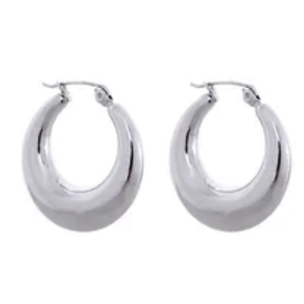 Daily Luxe Hoops - 18K Gold Plated Hoop Earrings for Women | ENNVY